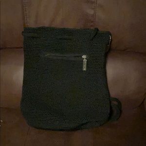 Black backpack